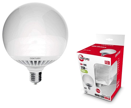 Lampada Led Globo 24w E27 Luce Fredda 2150 Lumen